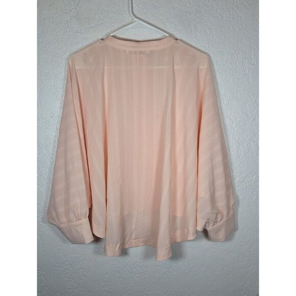 Karlie Blouse Flowy Tunic Poncho Batwing Bohemian Lightweight Small - Picture 5 of 6
